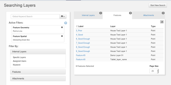 Layers Search